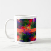 Mug Hippie colorée rétro (Gauche)