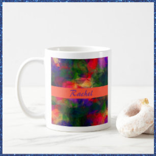 Mug Hippie colorée rétro