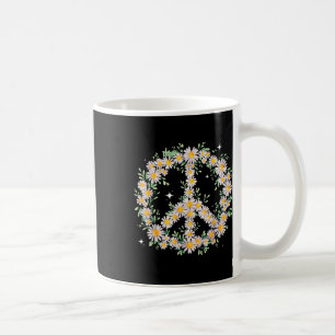 Mug Hippie Fleur sauvage Paix Daisies Fleurs Graphic D