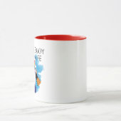 Mug Hippie Gnome : Profitez de la vie (Centre)
