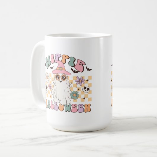 Mug Hippie Halloween (Devant gauche)