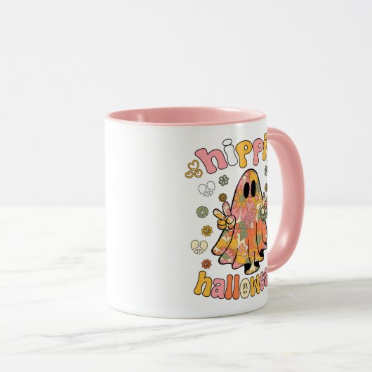 MUG HIPPIE HALLOWEEN GHOST (Devant droit)