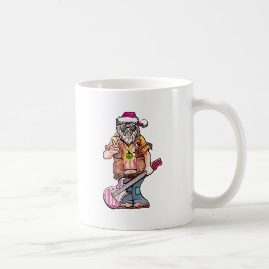 Mug Hippie Père Noël (Droite)