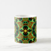 Mug Hippie psychédélique verte et orange (Centre)