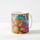 Mug Hippie Super Techno Psychedelic Thunder_Cove (Devant droit)