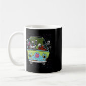 Mug Hippie Van Halloween Costume Retro Bones (Gauche)