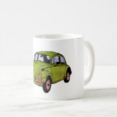 Mug Hippie voiture Dessiner de la Musique (Devant droit)