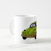 Mug Hippie voiture Dessiner de la Musique (Devant gauche)