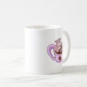 Mug Hippo avec la coupe du café (Devant droit)