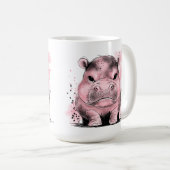 Mug Hippo bébé grincheux (Devant droit)