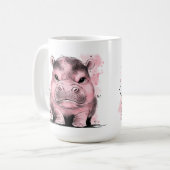 Mug Hippo bébé grincheux (Devant gauche)