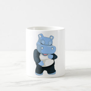 MUG HIPPO BLEU CUT
