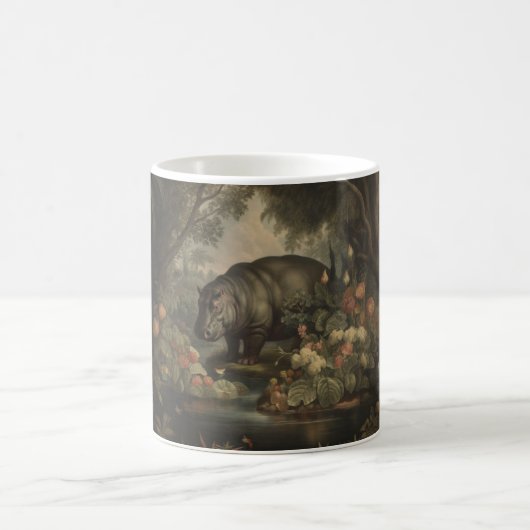 Mug Hippo botanique vintage (Centre)