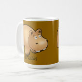 Mug Hippo de l'enfant personnalisé (Devant gauche)