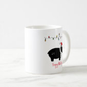 Mug Hippo de Noël fantastique (Devant droit)