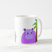 Mug Hippo doux violet (Devant droit)