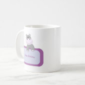 Mug Hippo Joyeux anniversaire (Devant gauche)