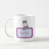 Mug Hippo Joyeux anniversaire (Gauche)