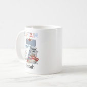 Mug Hippo nautique Personnalisé 7e anniversaire Capita (Devant gauche)