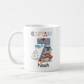 Mug Hippo nautique Personnalisé 7e anniversaire Capita (Gauche)