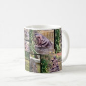 Mug Hippo Photo Collage, (Devant droit)