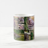 Mug Hippo Photo Collage, (Centre)