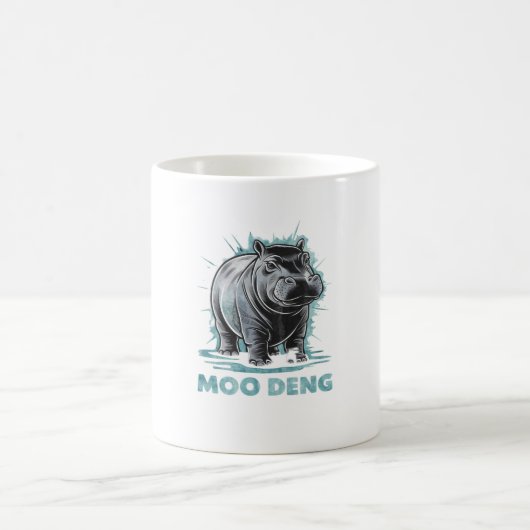 Mug Hippo Radiant Moo Deng (Centre)
