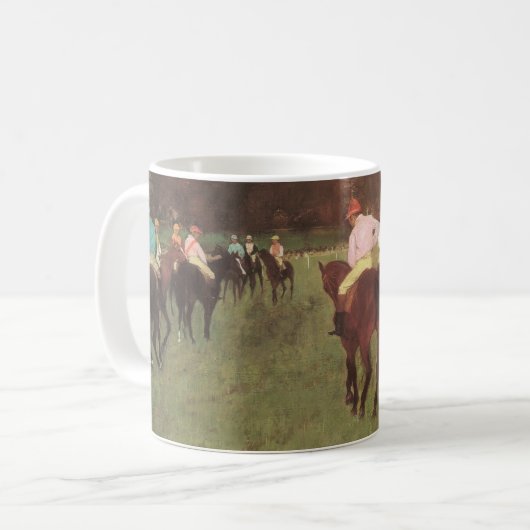 Mug Hippocampe à Longchamp par Edgar Degas (Devant gauche)
