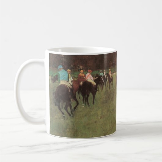 Mug Hippocampe à Longchamp par Edgar Degas (Gauche)