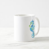 Mug Hippocampe artistique (Devant droit)