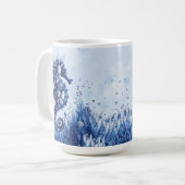 Mug Hippocampe Coquillages (Devant gauche)