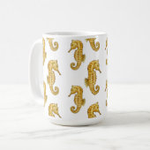 MUG HIPPOCAMPE DORÉ (Devant gauche)
