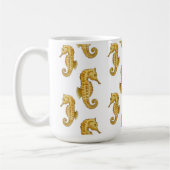 MUG HIPPOCAMPE DORÉ (Gauche)