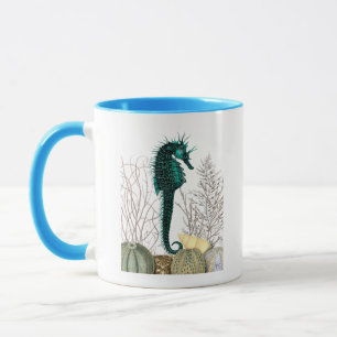 Mug Hippocampe et oursins 2