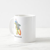 Mug Hippocampe Fusée (Devant gauche)