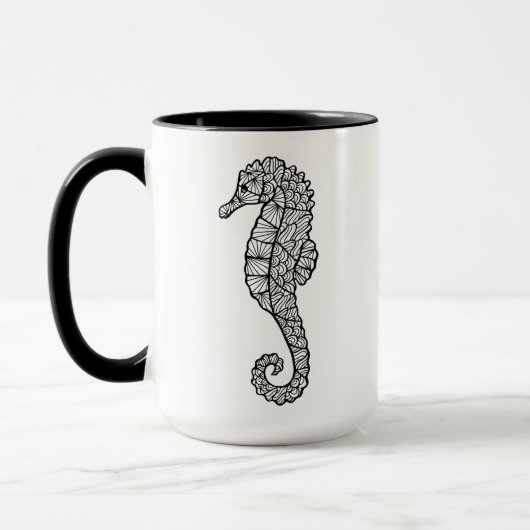 Mug Hippocampe inspiré (Gauche)