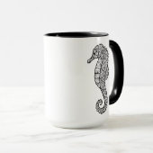 Mug Hippocampe inspiré (Devant droit)