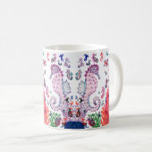 Mug Hippocampes Design (Devant droit)
