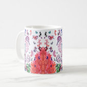Mug Hippocampes Design (Devant gauche)