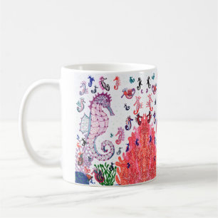 Mug Hippocampes Design