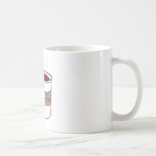 Mug Hippopotame avec du café (Droite)