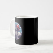 Mug Hippopotame de boxe avec gants de boxe Kickboxing (Devant gauche)