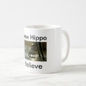 Mug Hippopotame de Chambre que je crois (Devant droit)