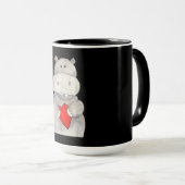 Mug Hippopotame de l'Hippopotame| Love Hippo (Devant droit)