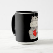 Mug Hippopotame de l'Hippopotame| Love Hippo (Devant gauche)