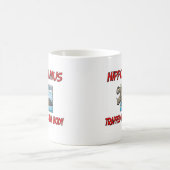 Mug Hippopotame emprisonné à un corps humain (Centre)