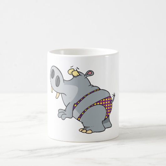 Mug Hippopotame En Bikini (Centre)
