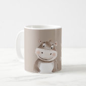 Mug Hippopotame heureux (Devant gauche)