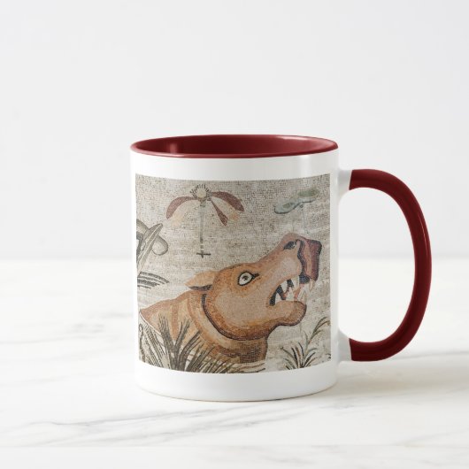Mug Hippopotame, mosaïque du Nil, Chambre du faune (Droite)