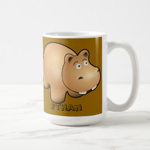 Mug Hippopotame Personnalisé pour Enfant